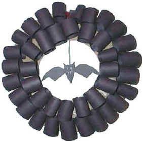 Bat Wreath Craft